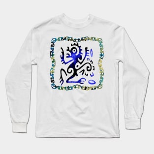 Tribal Native American Ancient Symbol Long Sleeve T-Shirt